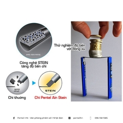 Ruột bút chì bấm 2B, ngòi chì kim Pentel size ngòi 0.3mm/ 0.5mm/ 0.7mm/ 0.9mm