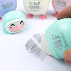 Gọt và tẩy bút chì 2 trong 1 Stacom PS212 kiểu dáng cute kích thước lớn cho học sinh