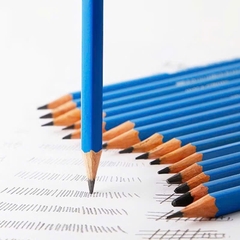 Bút chì Đức STAEDTLER Mars Lumograph 100 thân xanh, viết chì gỗ kỹ thuật từ HB đến 12B