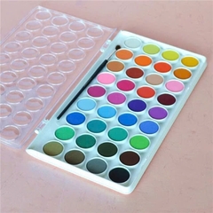 Màu nước dạng nén SIMBALION Water Color Cake, bộ màu nước 12/ 16/ 28/ 36 màu