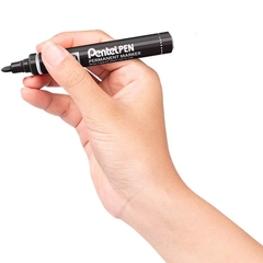 Bút dạ dầu 1 đầu Pentel N50, bút lông dầu không xóa được ngòi 3mm màu mực xanh/ đỏ/ đen