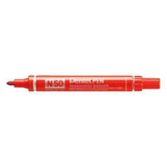 Bút dạ dầu 1 đầu Pentel N50, bút lông dầu không xóa được ngòi 3mm màu mực xanh/ đỏ/ đen