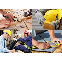 Bút dạ dầu 1 đầu Pentel N50, bút lông dầu không xóa được ngòi 3mm màu mực xanh/ đỏ/ đen