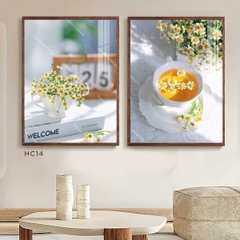 Bộ 2 Tranh Cúc Chào Ngày Mới | HC14