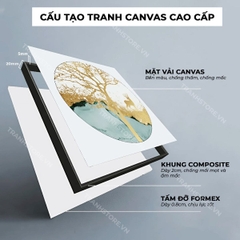 Tranh Ngựa Tuấn Mã Hoàng Hôn | TN34