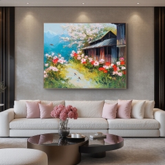 Tranh Đường Hoa Mẫu Đơn Nở | HMD33