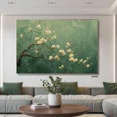 Tranh Mai Trắng Lời Thì Thầm Của Xuân | HM08