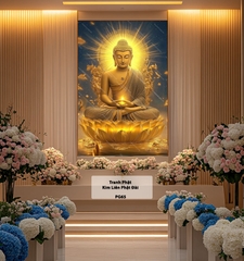 Tranh Phật Kim Liên Phật Đài | PG65