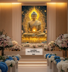 Tranh Kim Thân Bảo Quang | PG67