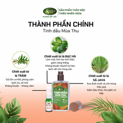 Tinh dầu Mùa Thu 20ml-Mẫu vuông