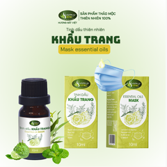 Tinh dầu khẩu trang 10ml-Mẫu mới