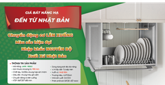 GIÁ BÁT NÂNG HẠ TỦ TRÊN