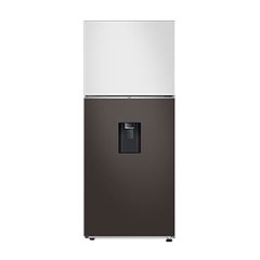 Tủ Lạnh Bespoke Ngăn Đông Trên với Đông Mềm Linh Hoạt 4 Chế Độ Optimal Fresh+ màu Trắng Thạch Anh/Nâu Ánh Than, 382L