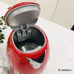 Ấm siêu tốc Smeg KLF04RDEU màu đỏ - 1.7L