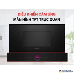 Lò vi sóng âm tủ Bosch BFR7221B1 - Serie 8 - màu đen