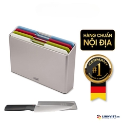 Bộ 4 thớt Joseph Joseph 98995 Folio kèm 1 dao nhà bếp