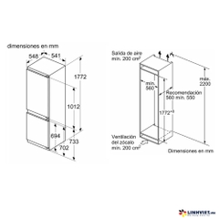 Tủ lạnh Bosch KIN86ADD0 - series 6