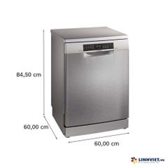 Máy rửa bát Độc lập Bosch SMS6ZCI85M - Series 6