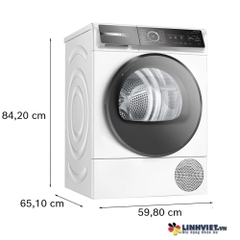 Máy sấy Bosch WQB245B40-Series 8-Sấy Heatpump 9kg