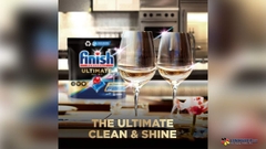 Viên rửa bát Finish Ultimate All in One 80 viên