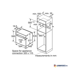 Lò nướng kèm hấp Bosch HSG7361B1-Serie 8