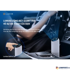 Máy lọc không khí ô tô Lumias Bulma Car - 5W - 2.5m2