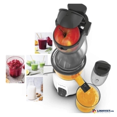Máy ép chậm Moulinex Ultra Juice 200 ZU600110 - màu Trắng