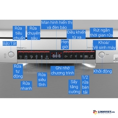 Máy rửa chén độc lập Bosch SMS4HMI07E Serie 4