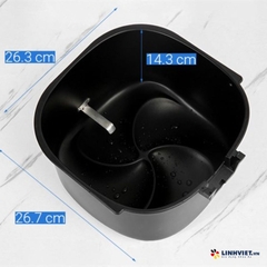 Nồi chiên không dầu Philips HD9880/90 8.3L