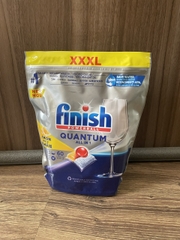 Viên rửa Finish Quantum All in 1 60 viên hương chanh