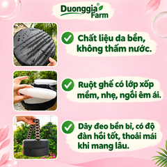 Ghế làm nông, làm vườn tiện lợi - Phong cách Hàn Quốc - Duonggia Farm