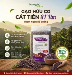 GẠO ST TÍM CÁT TIÊN HỮU CƠ