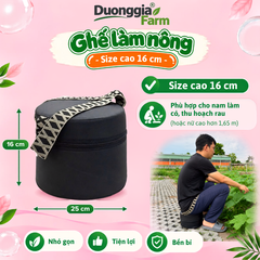 Ghế làm nông, làm vườn tiện lợi - Phong cách Hàn Quốc - Duonggia Farm