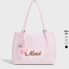 Túi xách nữ đeo vai, tote dung tích lớn size 30cm HA914