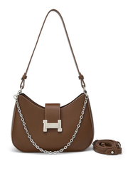Túi xách nữ đeo vai khóa chữ H size 22cm HA481