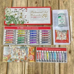 [Set tuýp 5ml ]Màu nước Holbein Artist Watercolor Nhật Bản Natsuki Shigure Pastel Higuchi