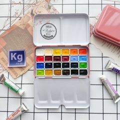 [Pocket] Màu nước Holbein pocket 12-24-48 hạng họa sĩ chuyên nghiệp Kitaart