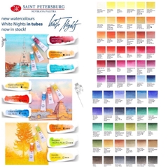 [Pocket] Màu nước Nga White nights pocket 12-48m hạng họa sĩ chuyên nghiệp