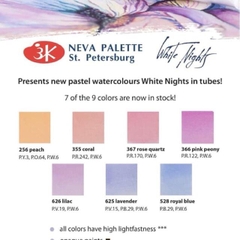 [New color 2019 2021] Màu nước White nights pan lẻ dạng nén 2.5ml & tube 10ml