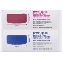 [ Mijello] Khay pha màu Palette Fusion 18 Airtight/Leak-proof Watercolor