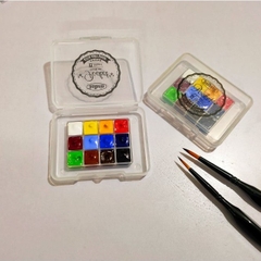 [Pocket] Màu nước Holbein pocket 12-24-48 hạng họa sĩ chuyên nghiệp Kitaart