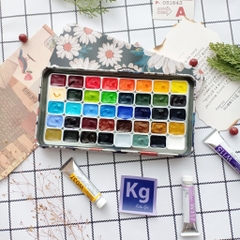 [Pocket] Màu nước Holbein pocket 12-24-48 hạng họa sĩ chuyên nghiệp Kitaart