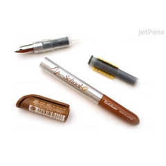 Bút sắt mực màu SEPIA TACHIKAWA G-PEN mực nét 0.2-0.5