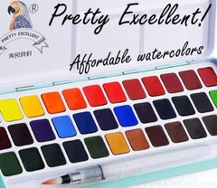 [Kèm cọ nước] Màu nước Pretty Excellent hãng Paul Rubens