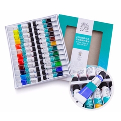 Màu nước & Màu acrylic Winsor&Newton 24m