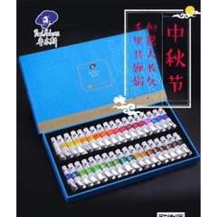 Hộp 36 màu 5ml - Màu nước Paul Rubens 5ml Pigment Watercolor hạng Student
