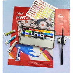 [Pocket] Màu nước Holbein pocket 12-24-48 hạng họa sĩ chuyên nghiệp Kitaart
