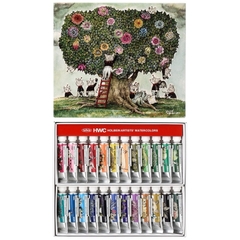 Set màu nước 5ml Holbein x Higuchi 24 108 Limited phiên bản giới hạn