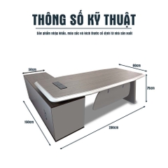 Bàn Giám Đốc Nhập Khẩu FGBGDN002