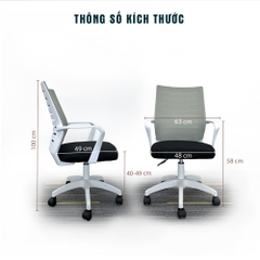 Ghế Xoay Văn Phòng Fergus FGGV033